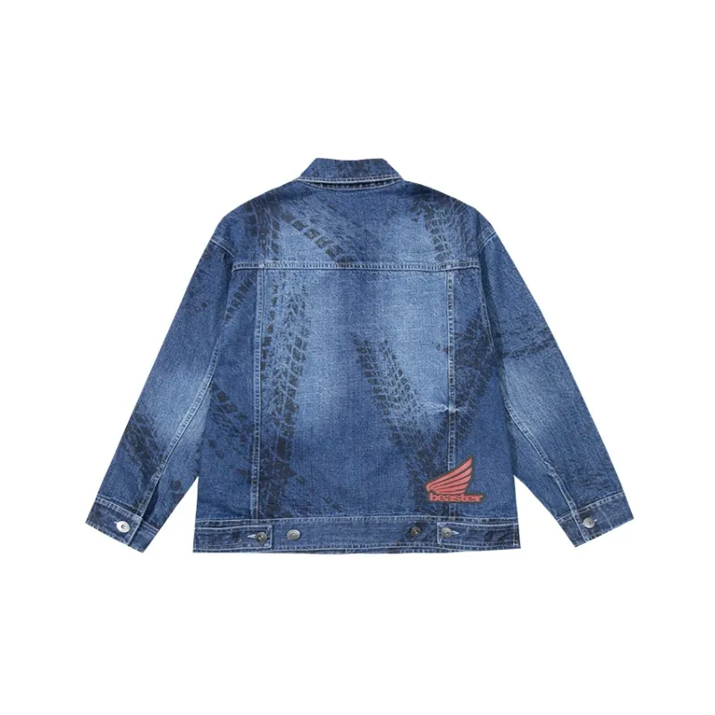 BEASTER Riding Denim Jacket Unisex-7