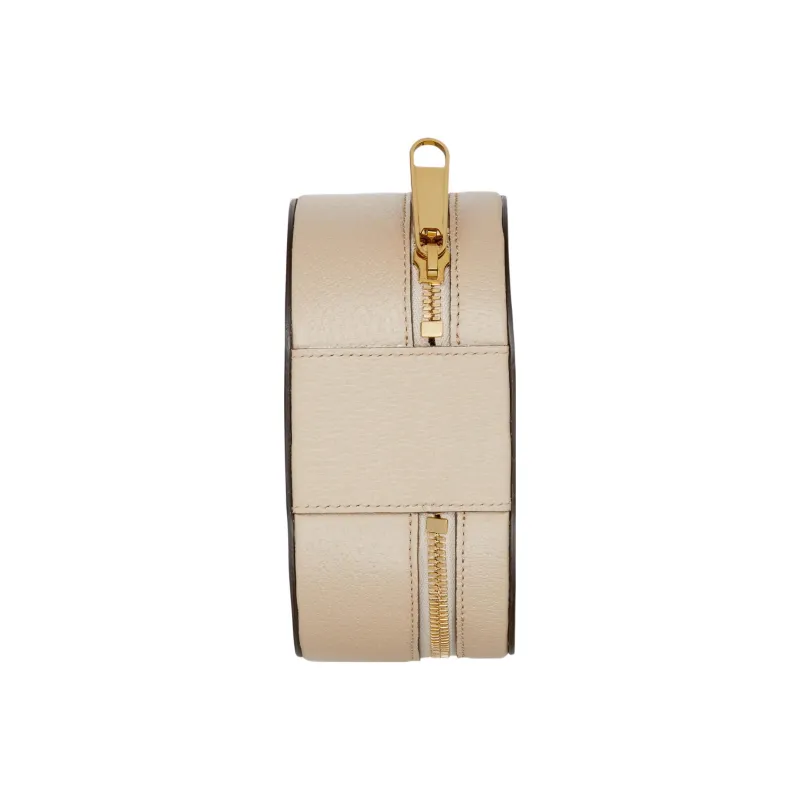 GUCCI Ophidia Canvas With Leather Handbag Shoulder Bag Crossbody Bag Mini Women's Beige & White-7