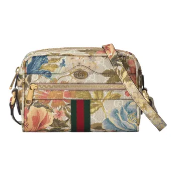 GUCCI Ophidia Canvas Bag Camera Bag Shoulder Bag Crossbody Bag Mini Women's Multicolor
