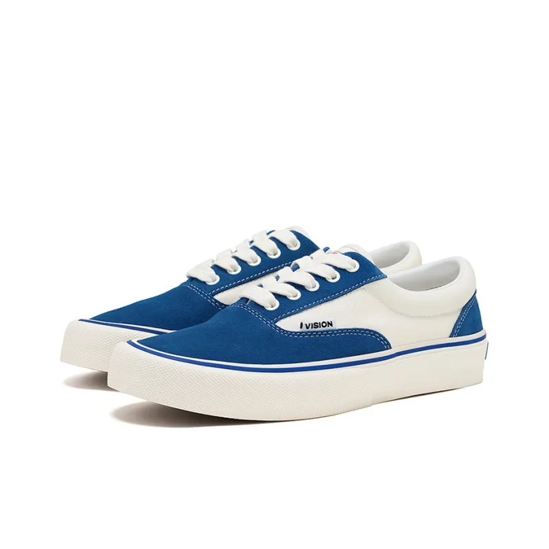Vision Street Wear Trainers Plus Collection Coverage Low Top Skateboard Shoes Unisex Royal Blue-2