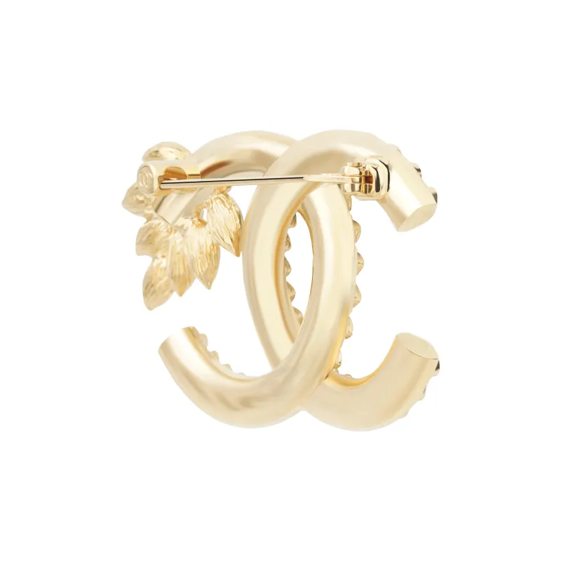 CHANEL Brooches Women's Gold-2