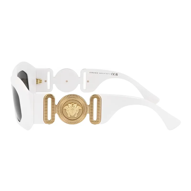 VERSACE Eyewear Medusa Oval frame Sunglasses-2