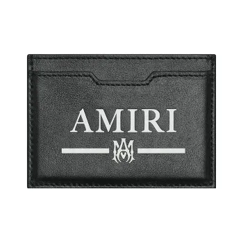 AMIRI Calfskin Card Holder Regular Men's Black