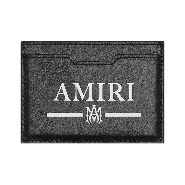 AMIRI Calfskin Card Holder Regular Men's Black-0
