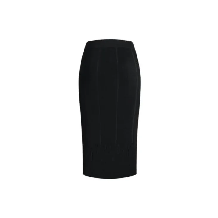 ARMANI EXCHANGE Casual Long Skirts Women's Black-1