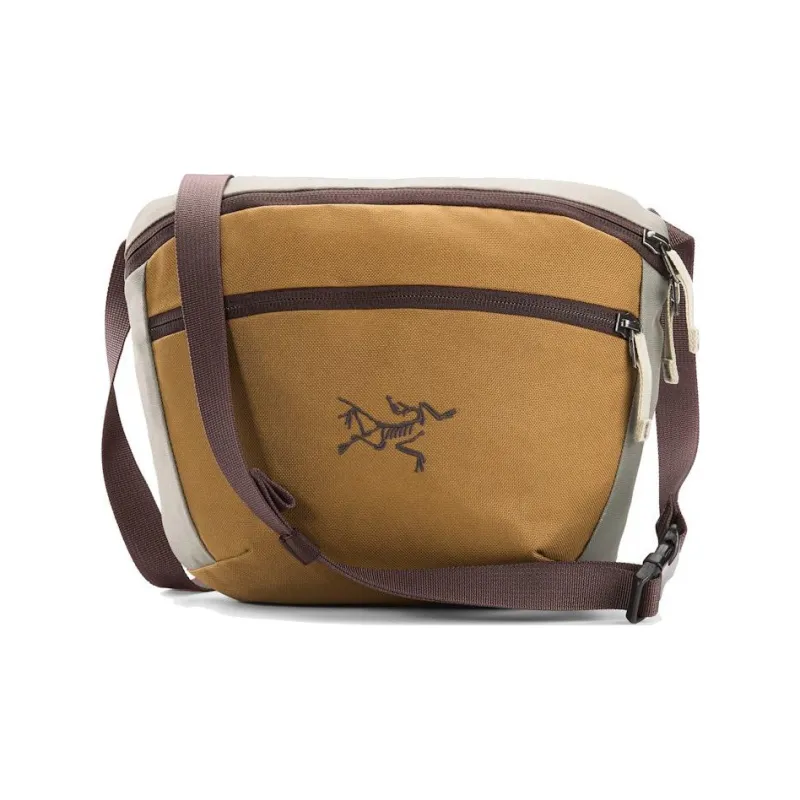 Arcteryx Mantis 2 Recycled Polyester Spandex Blend Shoulder Bag Crossbody Bag Fanny Pack Regular Unisex Brown-0