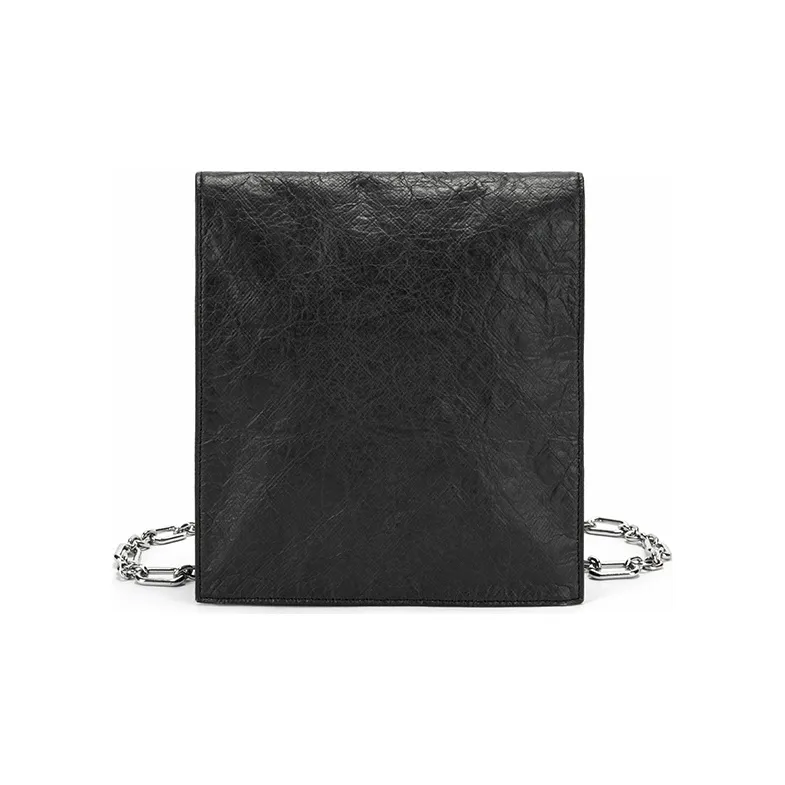 BABAMA Trendy Shoulder Bag, Crossbody Bag Regular Unisex Black-3
