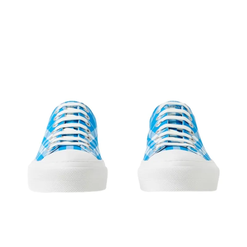 Burberry Stylish Skateboarding Shoes Men's Blue-2