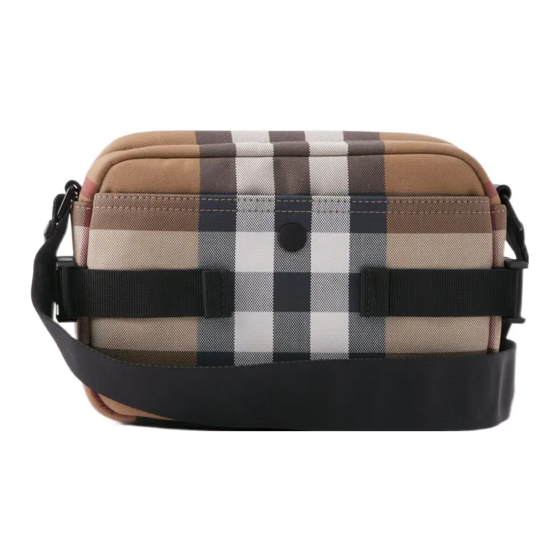 Burberry Leather Shoulder Bag, Crossbody Bag Regular Men's Birch Brown-2