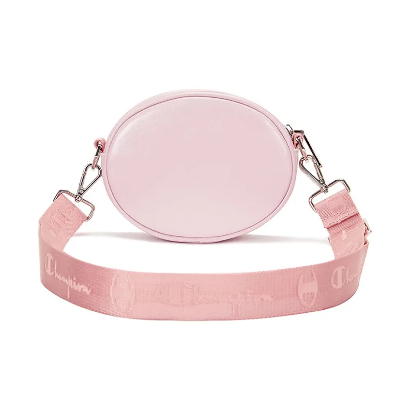 Champion Synthetic Leather Shoulder Bag Trumpets Unisex Dawn Pink/Eternal Blue/Black-3