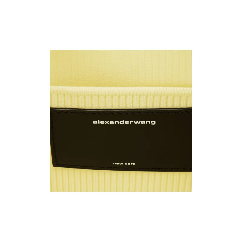 Alexander Wang Ryan Polyester With Nylon Handbag Trumpets Women's Light Lemon Yellow-4