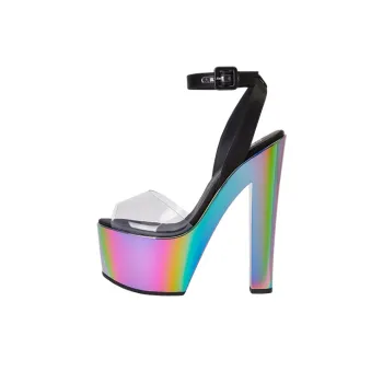 Giuseppe Zanotti Tarifa Plexi Platform Sandals Women's