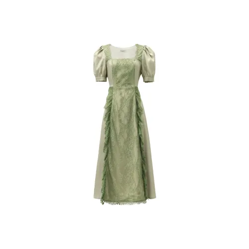 UNCLE PETERPAN Short-Sleeved Dresses Women's Green