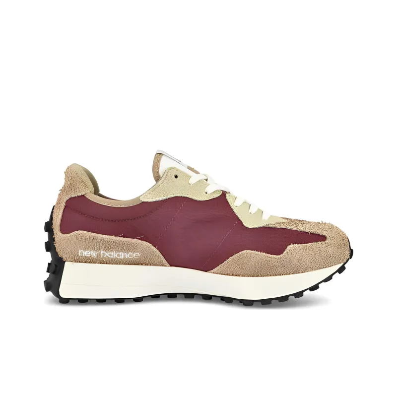 New Balance 327 Driftwood Washed Burgundy-1