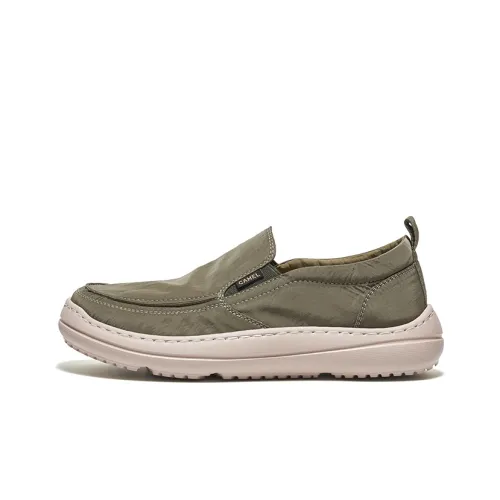 CAMEL Men's Casual Shoes Men Low-Top Green