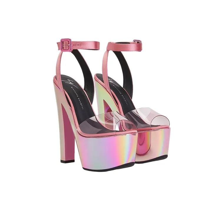 Giuseppe Zanotti Tarifa Plexi 170mm Sandals Women's-3