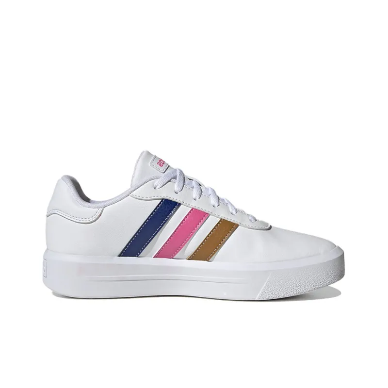 Adidas Neo Court Platform Shoes 'White Blue Pink' Women's-1