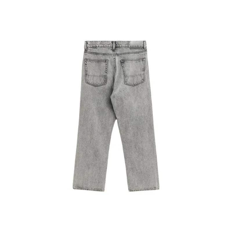 OUR LEGACY Cotton Straight leg Jeans-1