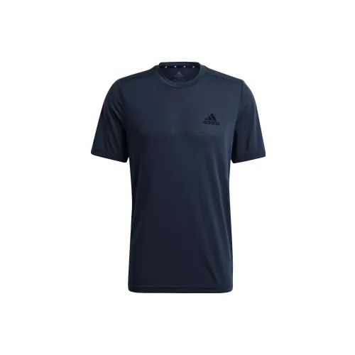 Adidas AEROREADY T-Shirts Men Navy Blue