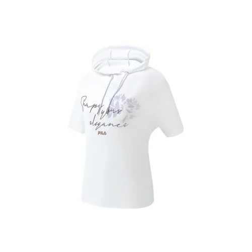 FILA Latte Girl 3.0 T-Shirts Women's Jade White