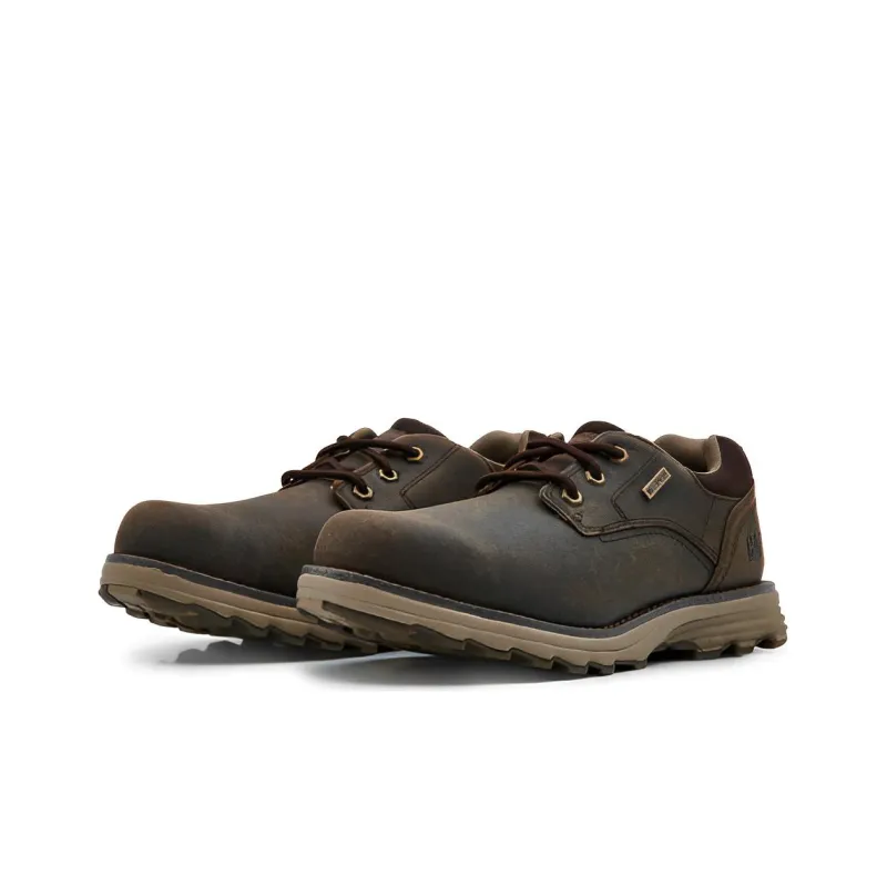 CAT Cushioning Anti Slip And Wear Resistant Low Top Outdoor Shoes Men's Dark Brown-1