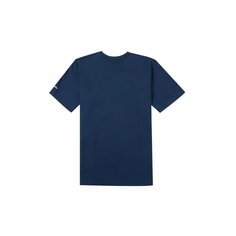 Columbia SS24 T Shirt Men's Royal Blue-1