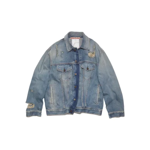 Acne Studios Denim Jackets Women's Blue