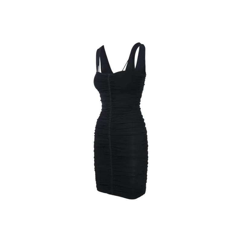 Givenchy Ruched Sleeveless Mini Dress-2