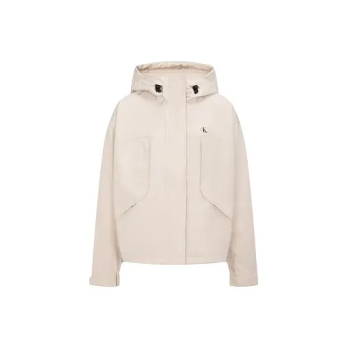 Calvin Klein Jackets Women's Beige