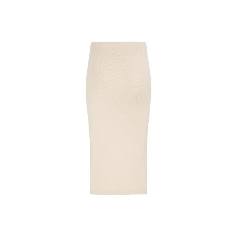CK/Calvin Klein Knit Long Skirts Women's Beige-1