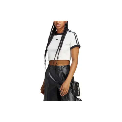 Adidas Originals To Kill A Mockingbird Series Crop Tops Women's White