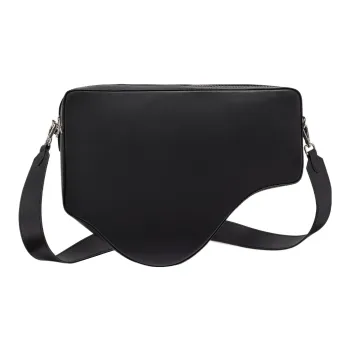 MM6 Maison Margiela Calfskin Shoulder Bag Crossbody Bag Women's Black