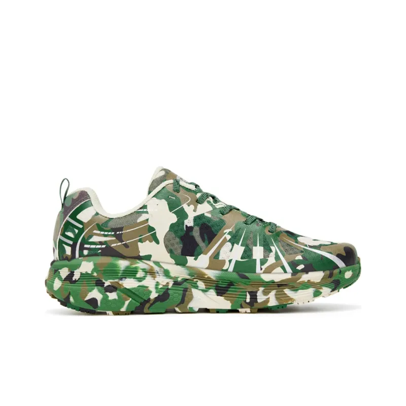R2 REALRUN Low Top Running Shoes Unisex Green Camouflage-1