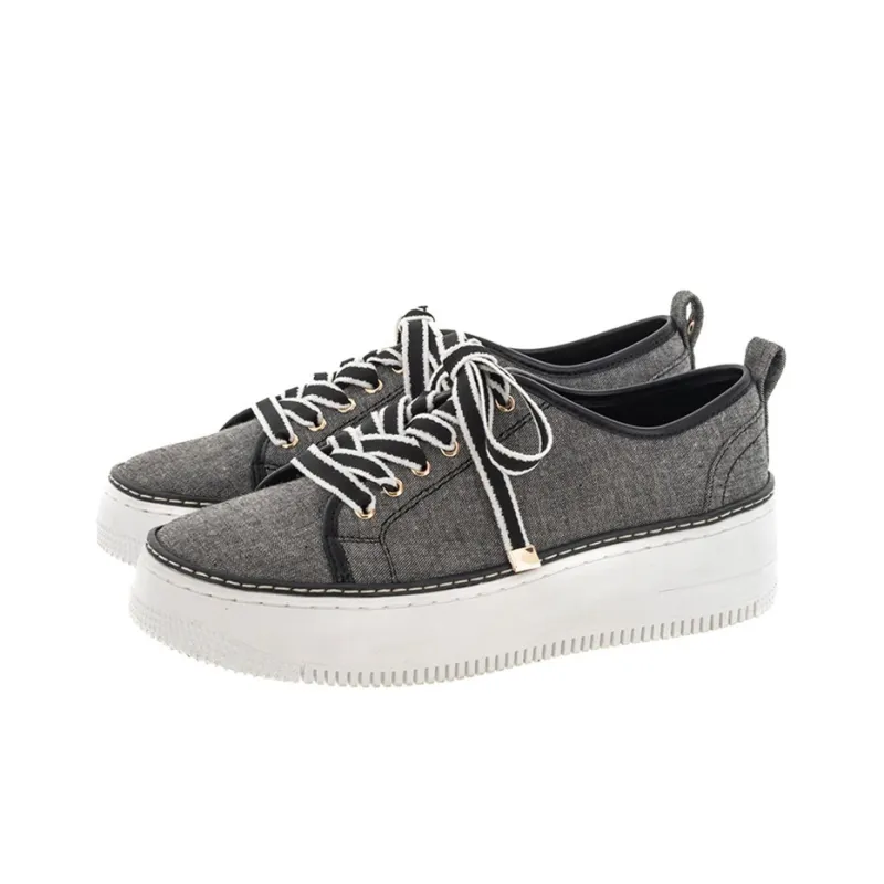 RANDA Cotton Cotton Tactile Collection Stylish Skateboarding Shoes Women's-1