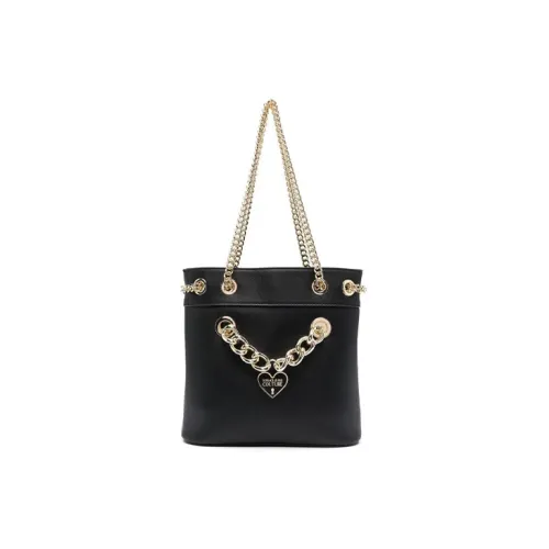 VERSACE JEANS COUTURE Polyester Handbag Shoulder Bag Women's Black