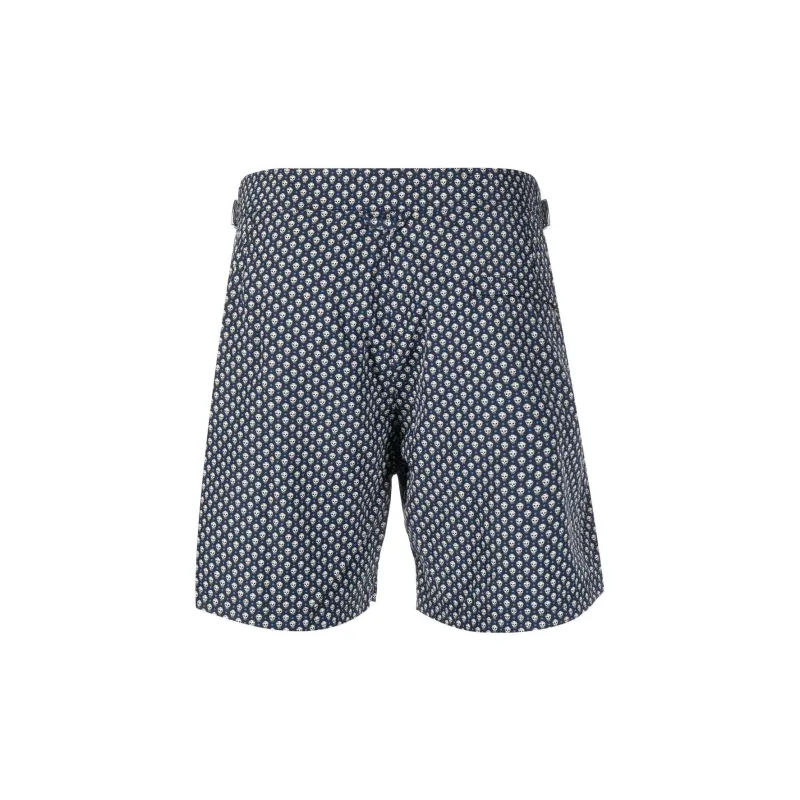 Alexander McQueen Skull Patterned Swim Shorts-1
