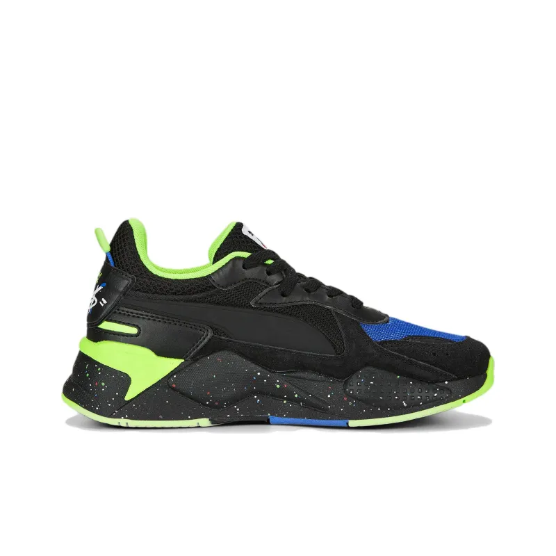 NEED FOR SPEED PUMA RS X Anti Slip Wear Resistant Low Top Sports Casual Shoes Black Blue Cyan-1