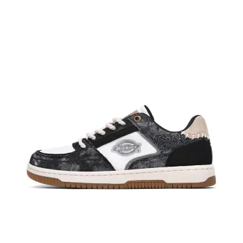 Dickies Patchwork Collection Low Top Skateboard Shoes Men's Black