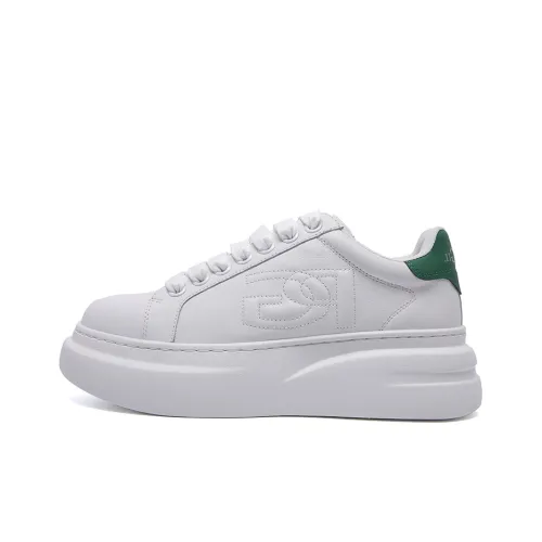 PACO GIL Skateboard Shoes Women's Low-Top White