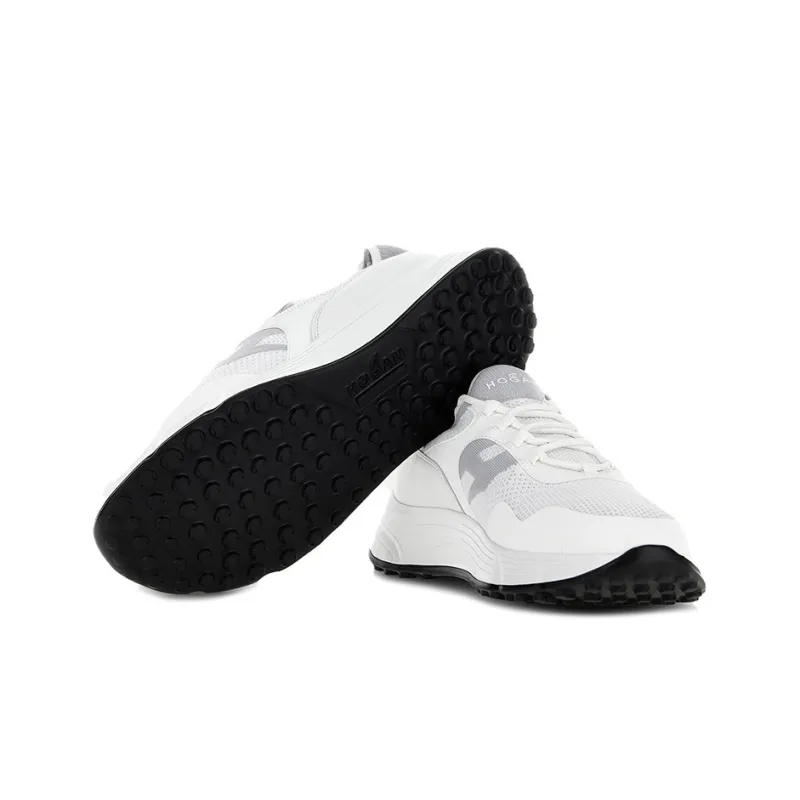 HOGAN Hyperlight Cushioning And Breathable Low Top Sports Casual Shoes Men's White-4