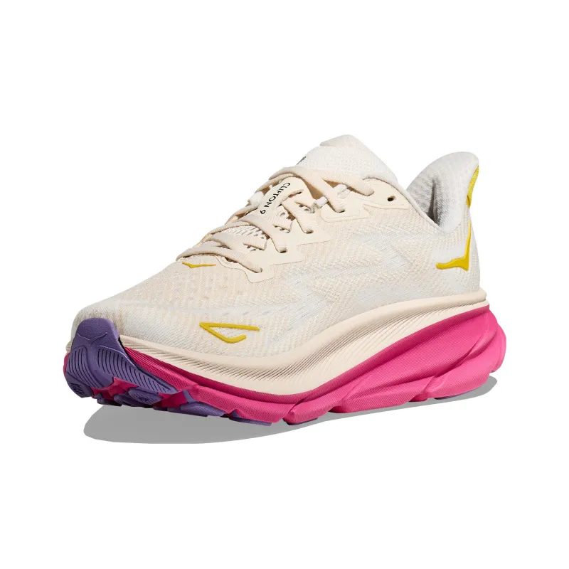 HOKA ONE ONE Clifton 9 'Eggnog Blanc De Blanc' Women's-2