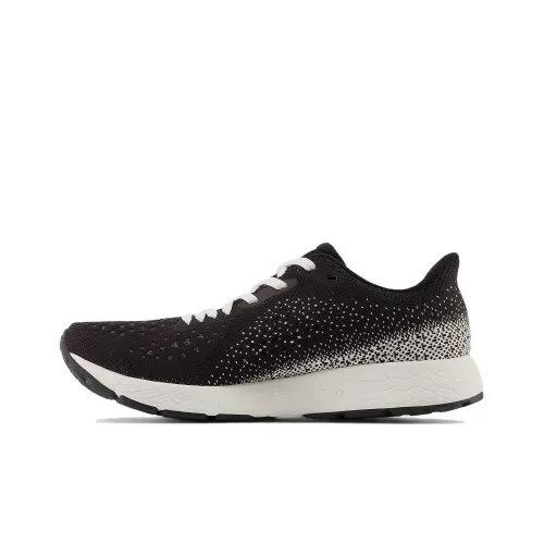 New Balance NB Fresh Foam X Tempo V2 Cushioned Slip-Resistant Low-Top Running Shoes Women's Black Silver