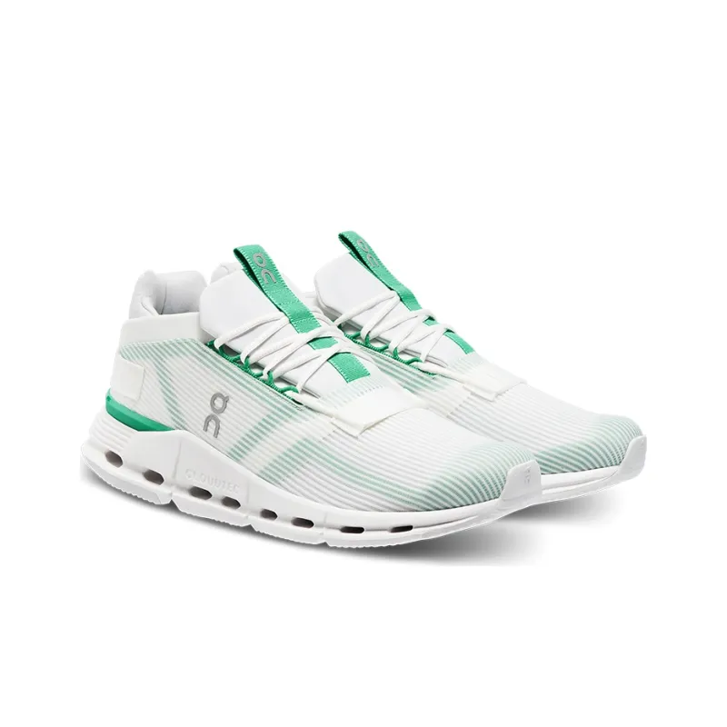 On Running Cloudnova Undyed White Mint-2