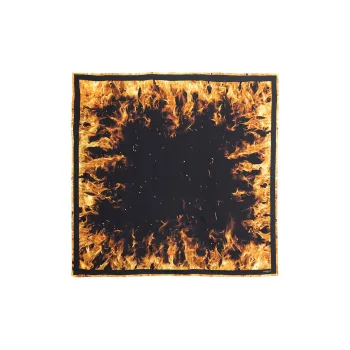 BALMAIN Silk Scarf Women's Black