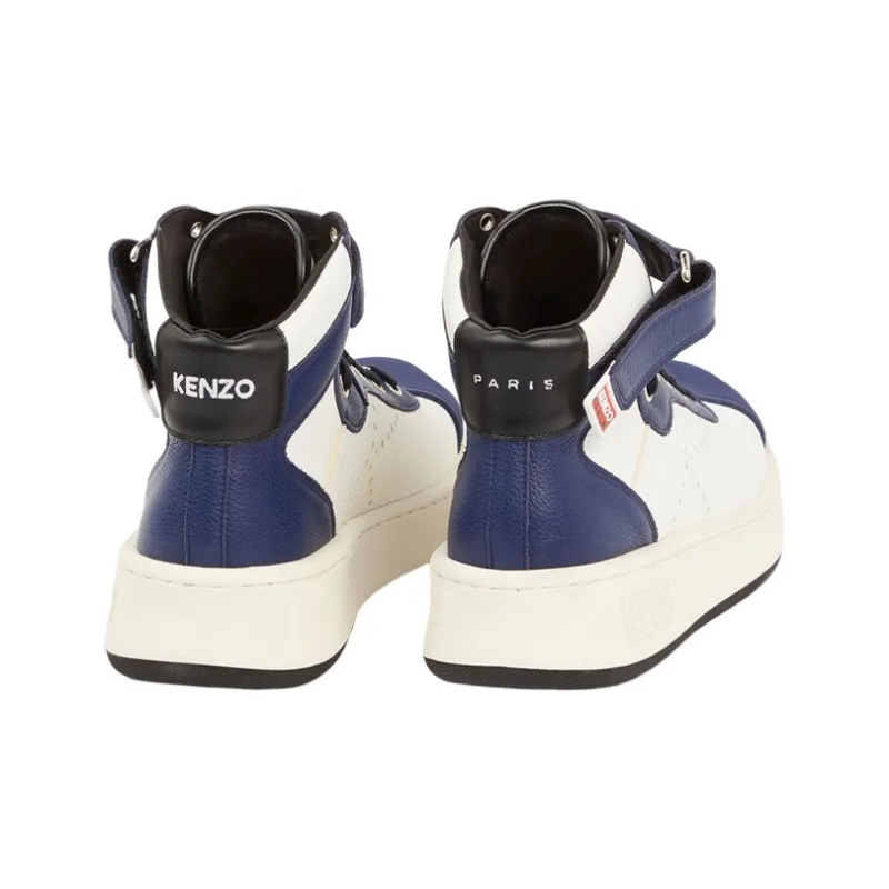 KENZO Takumi Takada Stylish Skateboarding Shoes Men's Blue White-3