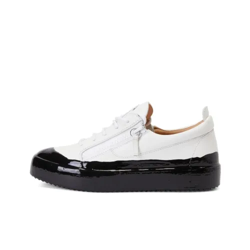 Giuseppe Zanotti Frankie Match Leather Sneakers