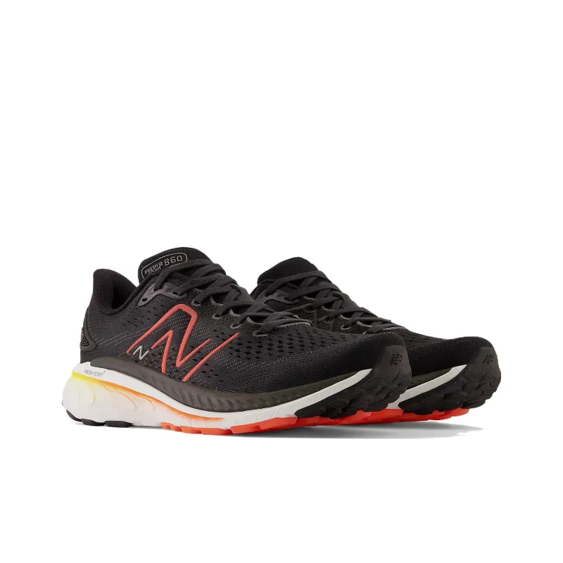 New Balance Fresh Foam X 860 V13 'Black White Orange'-2