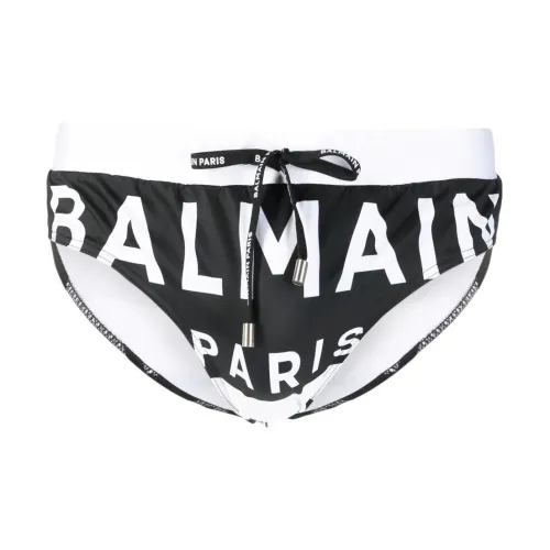 BALMAIN Swimming Shorts Men Black