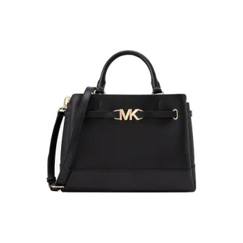 MICHAEL KORS Cow Leather Tote Bag, Shopping Bag, Handbag, Crossbody Bag Large Size Women's Black
