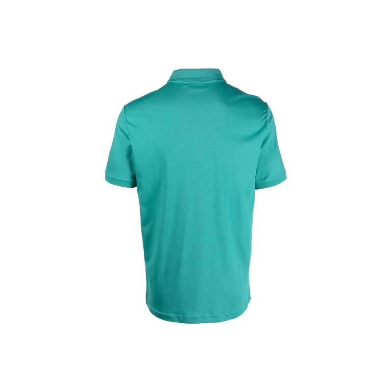 Calvin Klein Polo Shirts Men Aqua Blue-1